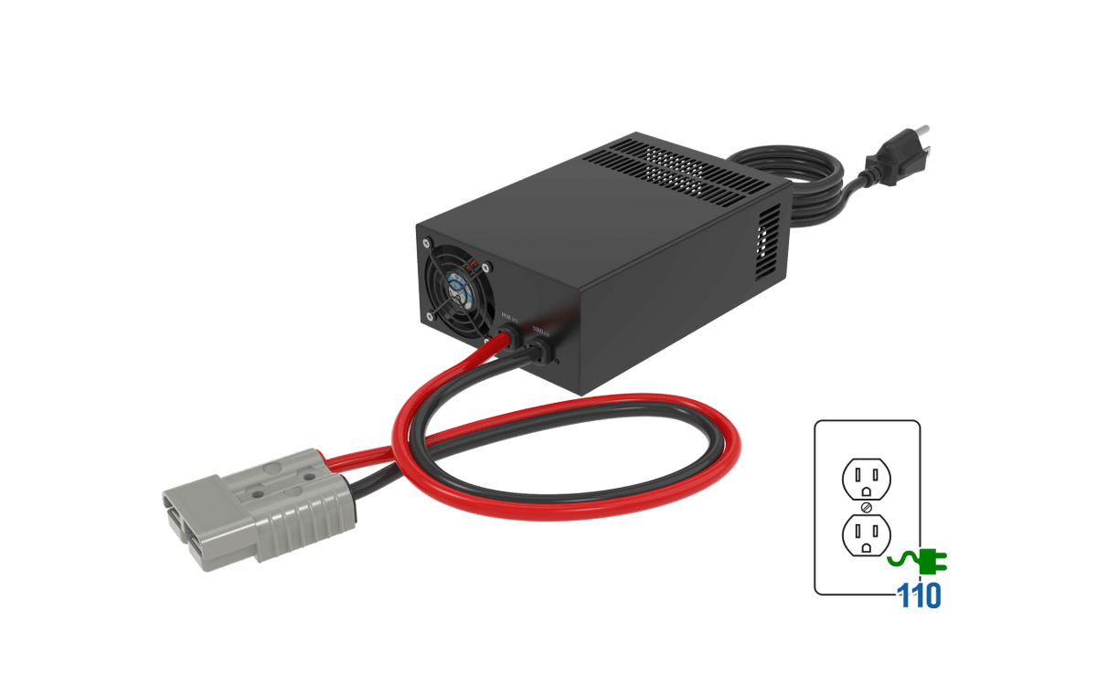 BigBattery 12V 110V AC 60A Lithium Charger (14.6V DC)