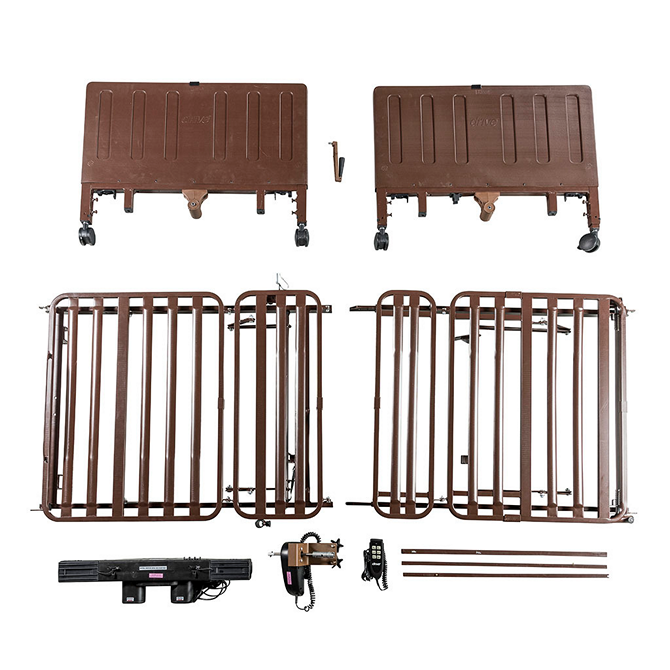 Drive Delta® Pro Homecare Standard Low Hospital Bed