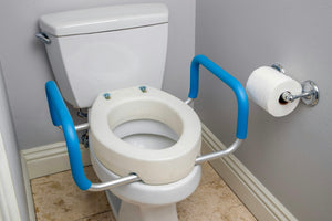 Mobo Medical Elongated Toilet Seat Riser