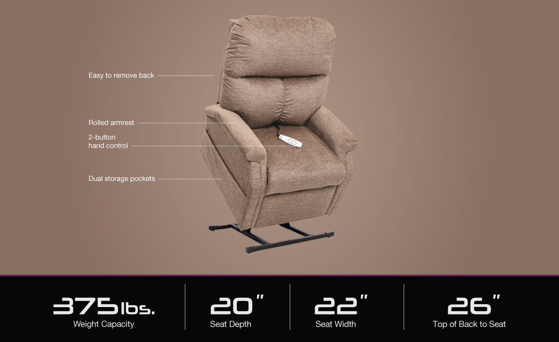 Pride zero 2024 gravity lift chair