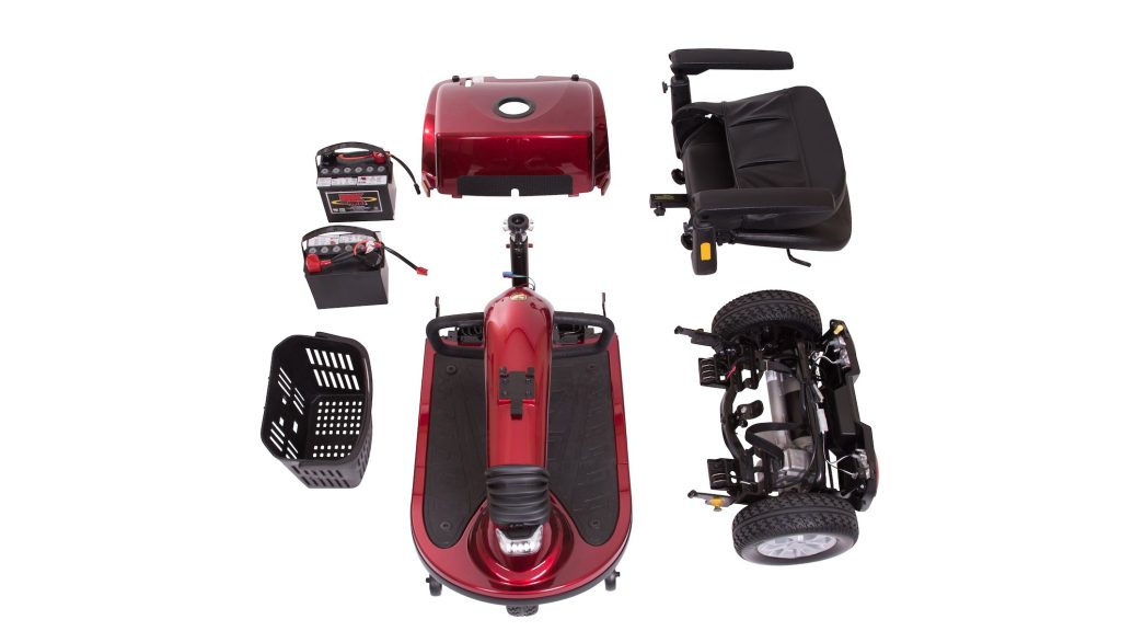 Golden Companion (3-wheel) Full Size Mobility Scooter