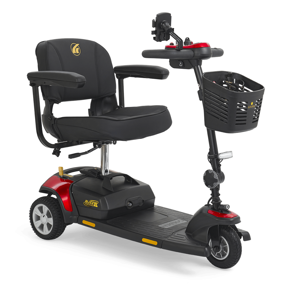Golden Buzzaround XL 3-Wheel Mobility Scooter