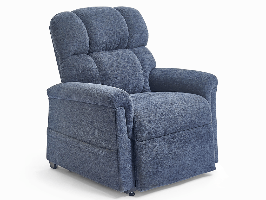 Small blue recliner deals