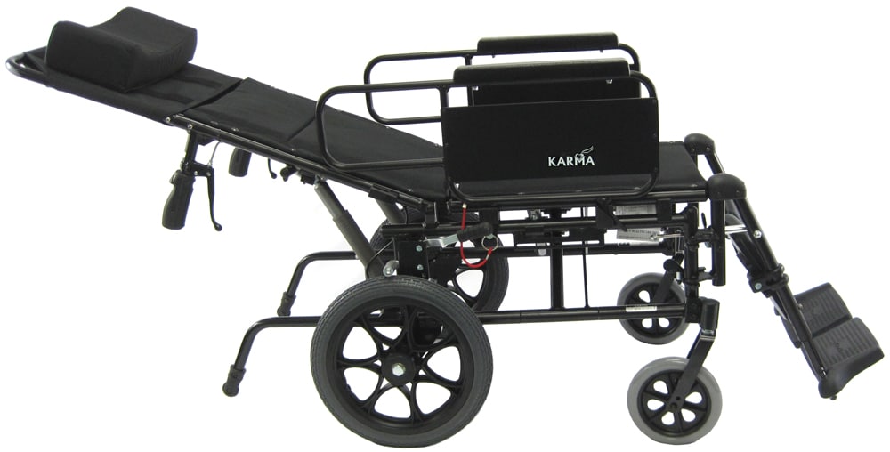 Karman KM5000 Lightweight Reclining Transport Wheelchair