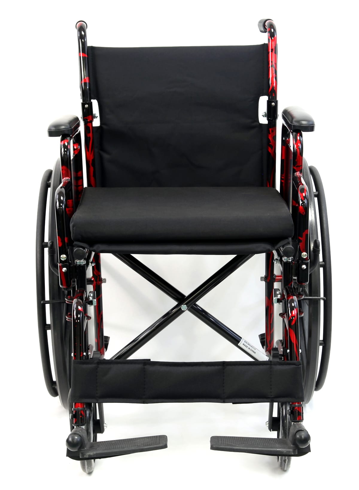 Karman LT-770Q Lightweight Wheelchair Red Streak