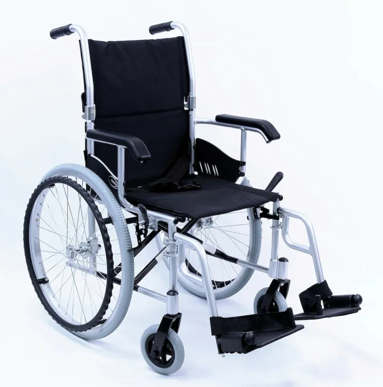 White Wheelchair - S-Ergo Alpine White - 25 lbs Ultralight K0004