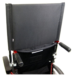Karman Backrest Extension Detachable and Height Adjustable with Clamp 7/8"