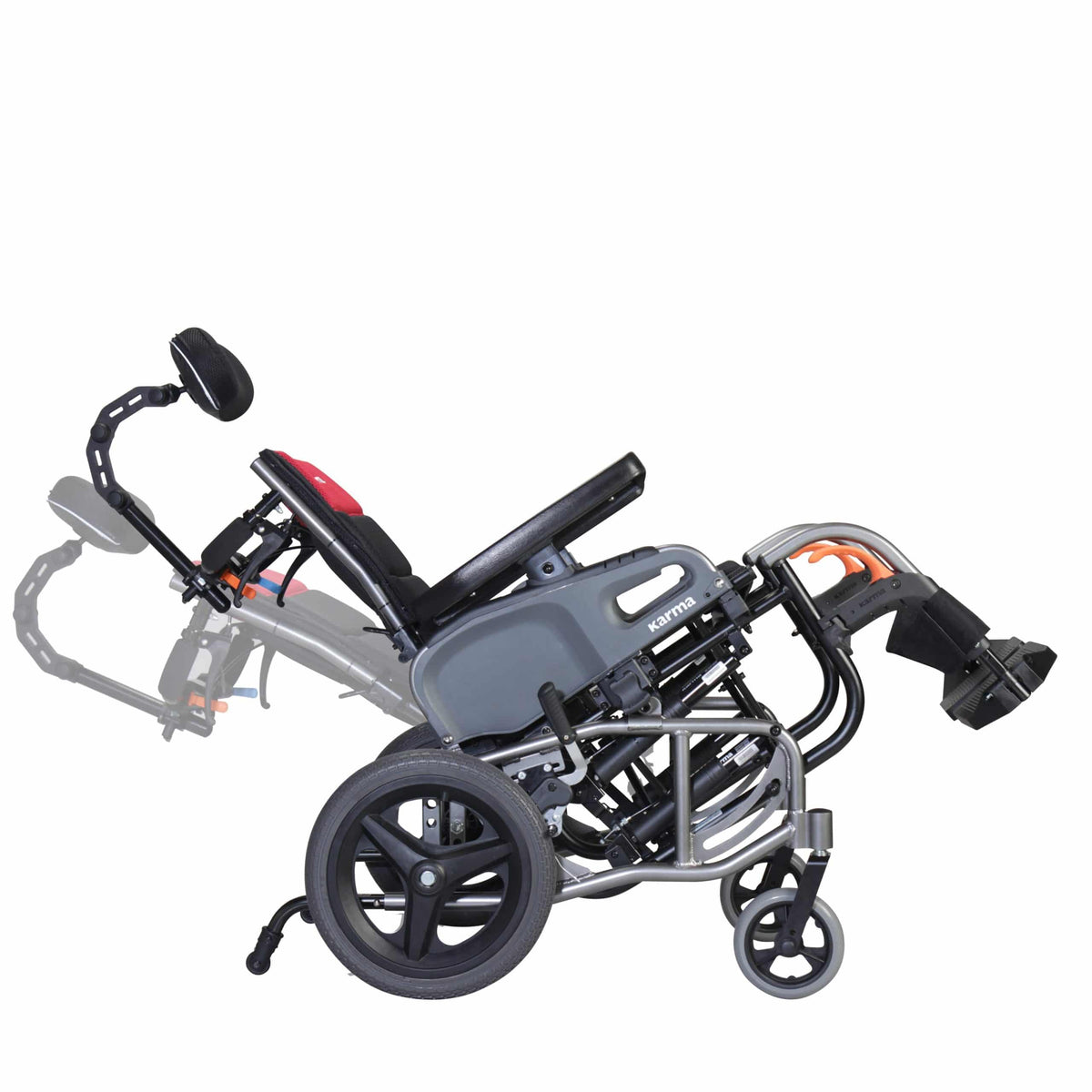Karman VIP2 Tilt in Space Reclining Transport Wheelchair