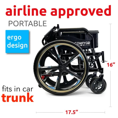 ComfyGo X-1 Standard Wheelchair