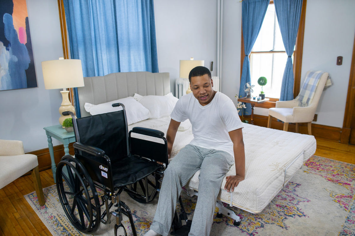 Transfer Master Night Rider 3 Function Hospital Bed Frame