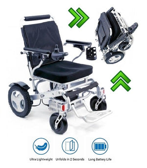 Karman Tranzit Foldable Lightweight Power Wheelchair