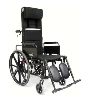 Karman KM5000 Lightweight Reclining Transport Wheelchair
