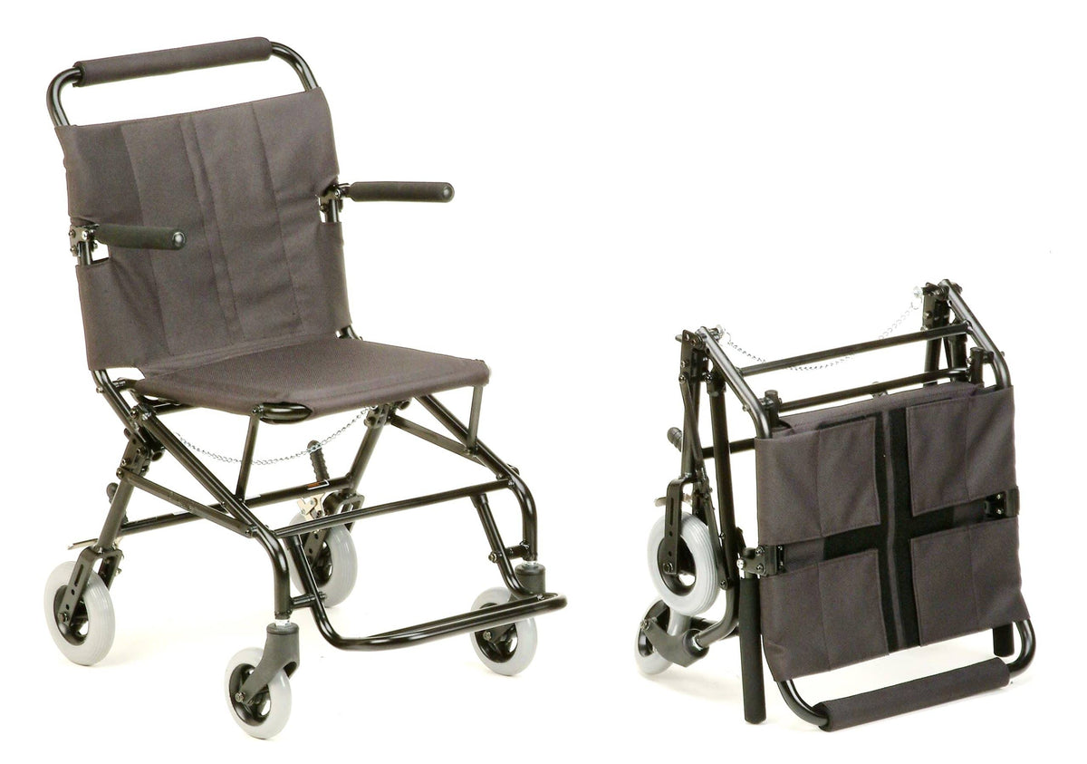 Karman Ultra Lightweight KN-TV10A Travel Transport Wheelchair