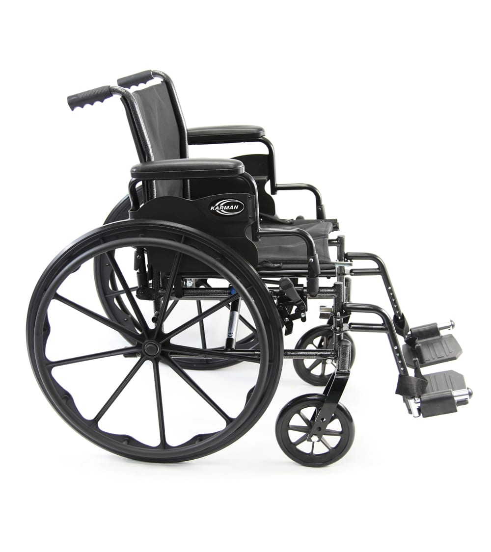 Karman LT-700T Lightweight Steel Wheelchairs